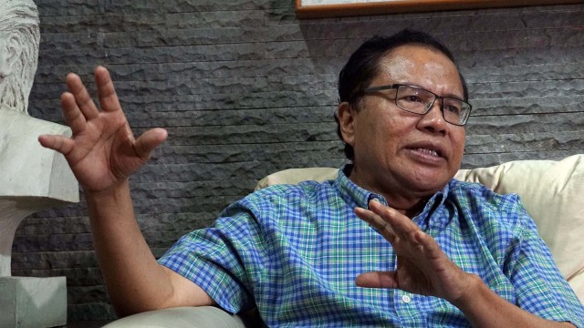 Rizal Ramli, si penggemar Albert Einstein. Foto: Iqbal Firdaus/kumparan