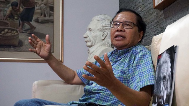Rizal Ramli menceritakan kisah semasa muda (Foto: Iqbal Firdaus/kumparan)