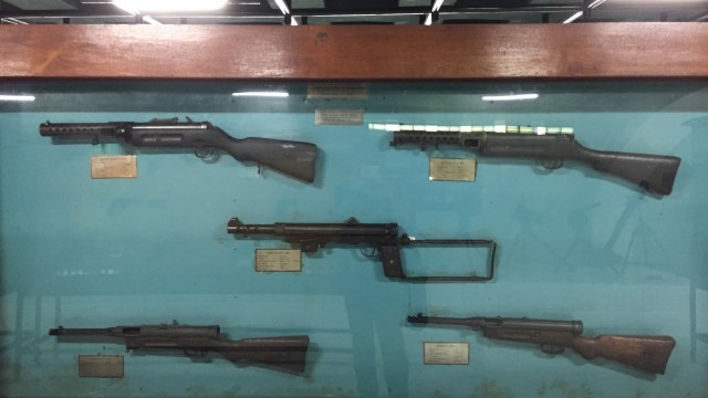 Alutsista TNI di Museum Satria Mandala (Foto: Andreas Ricky Febrian/kumparan)