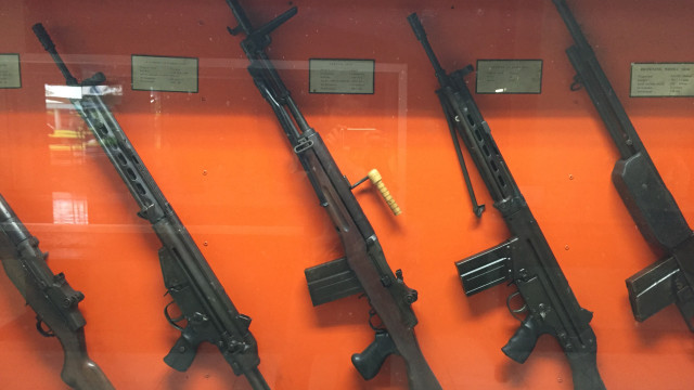 Alutsista TNI di Museum Satria Mandala (Foto: Andreas Ricky Febrian/kumparan)