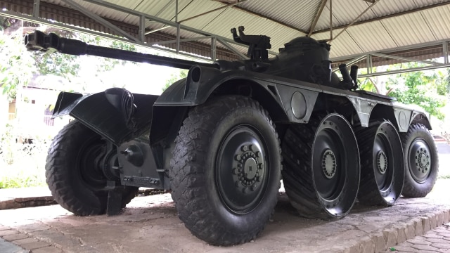Alutsista TNI di Museum Satria Mandala (Foto: Andreas Ricky Febrian/kumparan)