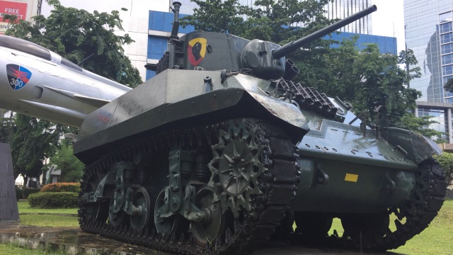 Alutsista TNI di Museum Satria Mandala (Foto: Andreas Ricky Febrian/kumparan)