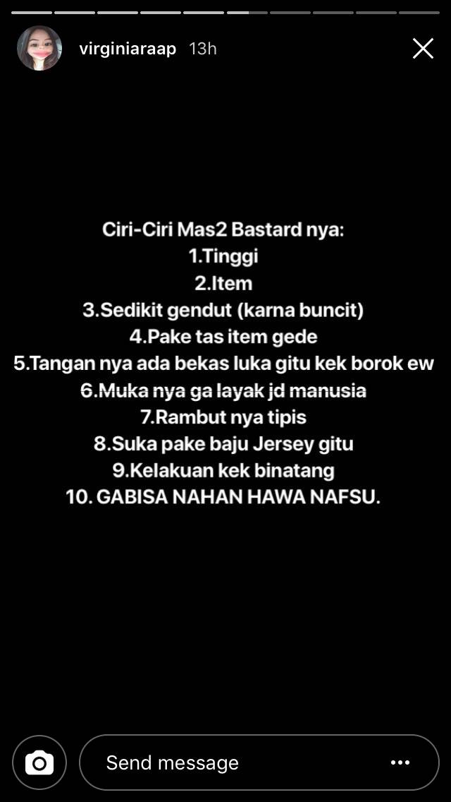 Curhat Penumpang KRL (Foto: Instagram/@virginiaraap)