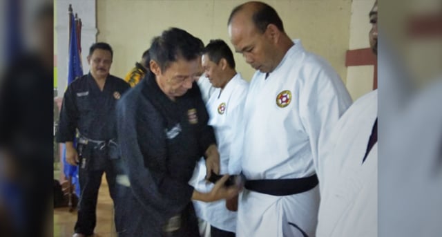 Ratusan Atlet Karate Gelar Latihan Bersama di Cicurug Kabupaten Sukabumi