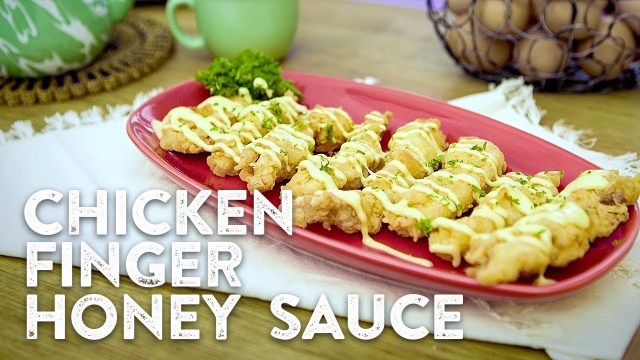 Resep Mudah Dan Murah Chicken Finger Honey Sauce 