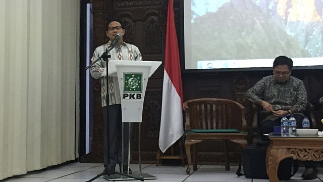 Cak Imin di DPP PKB (Foto: Rafyq Panjaitan/kumparan)