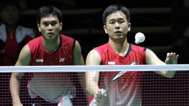 Mohammad Ahsan & Hendra Setiawan. (Foto: Dok. PBSI)