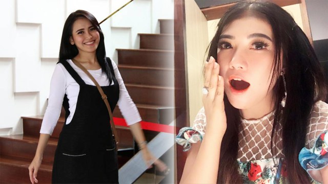 Ayu Ting Ting dan Via Vallen. (Foto: Instagram @viavallen dan @ayutingting92)
