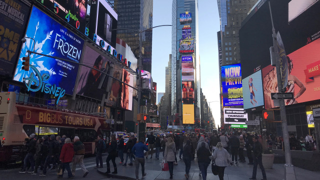 Times Square, New York (Foto: AFP/Daniel Slim)
