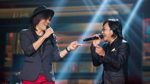Once Mekel dan Ari Lasso (Foto: Instagram @oncemekelofficial)