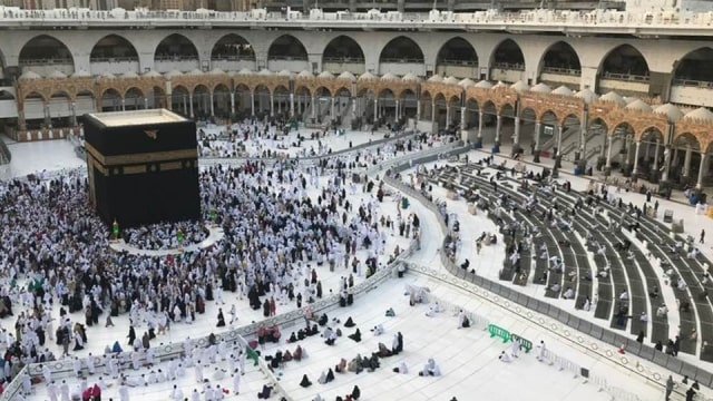 Renovasi Mataf Masjidil Haram (Foto: Arsyad Hidayat)