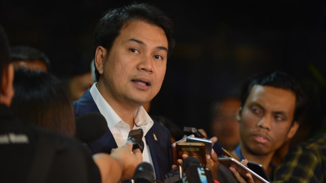 Aziz Syamsuddin. Foto: Antara/Wahyu Putro A