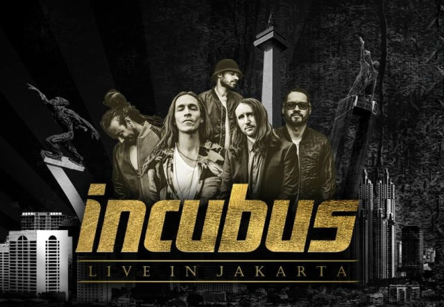 Incubus konser di Jakarta (Foto: DME Asia)