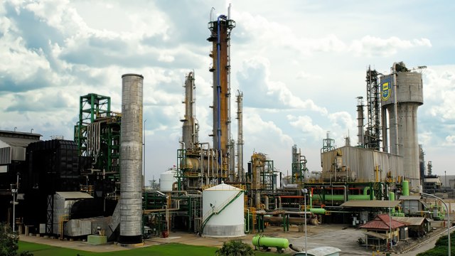 Pabrik Pupuk Swijaya. (Foto: dok. Pupuk Sriwidaja Palembang)