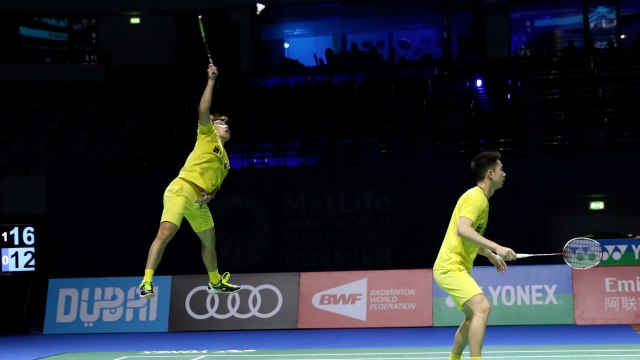 Marcus/Kevin di Dubai World SS Finals 2017 (Foto: PP PBSI)