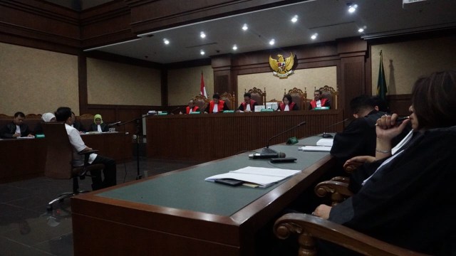 Sidang Setya Novanto dilanjutkan (Foto: Fitra Andrianto/kumparan)