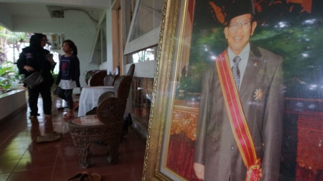 Suasana di rumah duka AM Fatwa (Foto: Fitra Andrianto/kumparan)