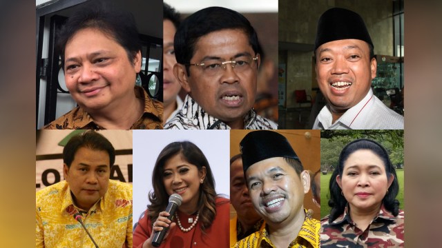 Raising star partai Golkar (Foto: Fanny, Rafyq, Yudhistira, Jamal/kumparan, Antara/Reno Esnir)