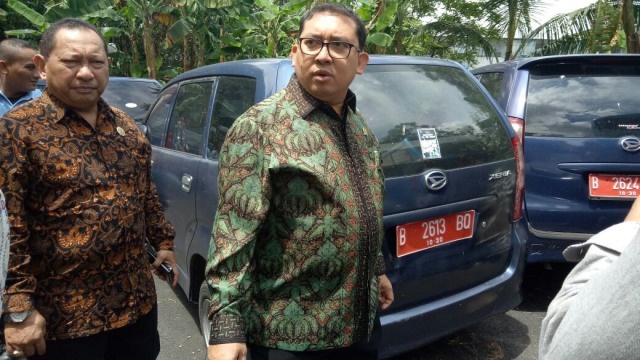 Fadli Zon inspeksi di gedung Nusantara II (Foto: Dok. Istimewa)
