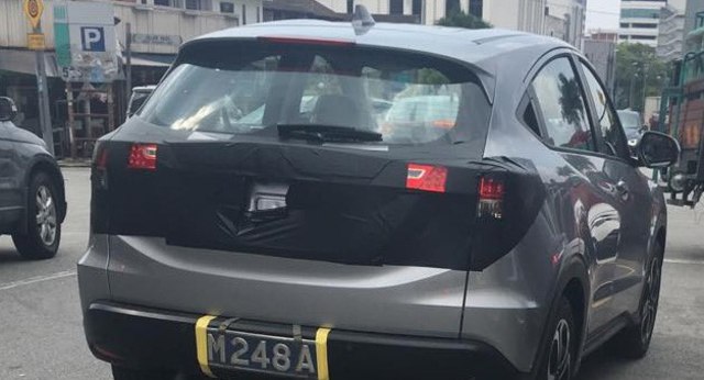 Bagian belakang HR-V facelift (Foto: Paultan.org: Syazwan Ali)