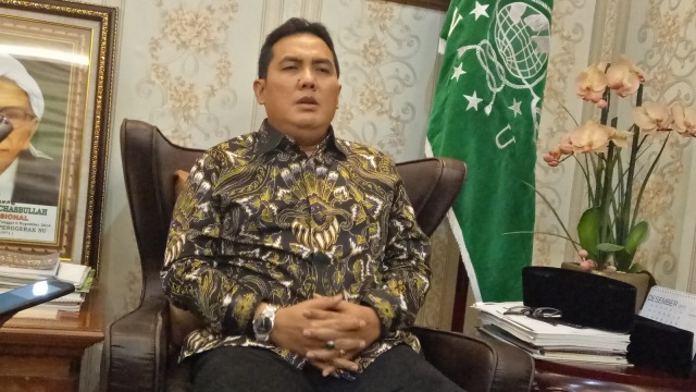 Sekjen PBNU, Helmy Faishal Zaini (Foto: Nabilla Fatiara/kumparan)