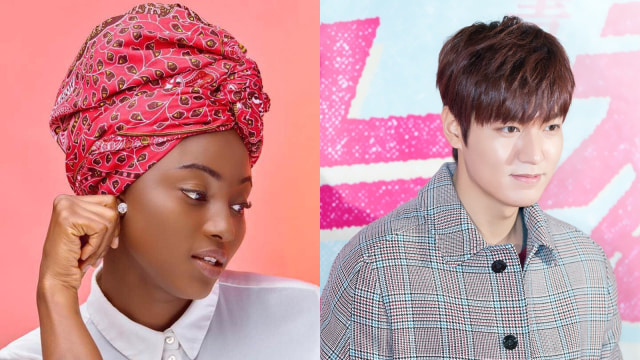 Ruth Quarshie dan Lee Min-ho. (Foto: Facebook/Jackie Appiah & Wikimedia Commons)