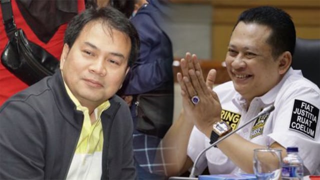 Aziz Syamsuddin dan Bambang Soesatyo (Foto: Fitra Andrianto/kumparan dan Fanny Kusumawardhani/kumparan)