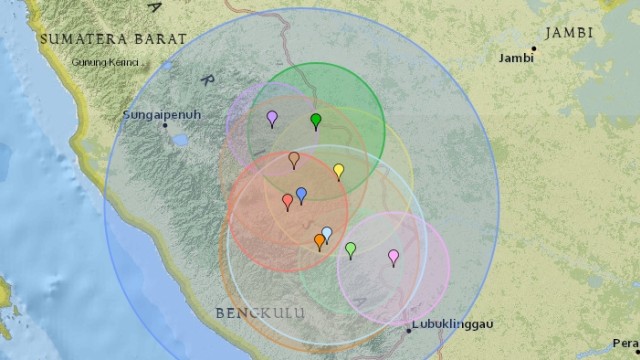 Gempa Jambi 2007 (Foto: Dok: Earthquaketrack)