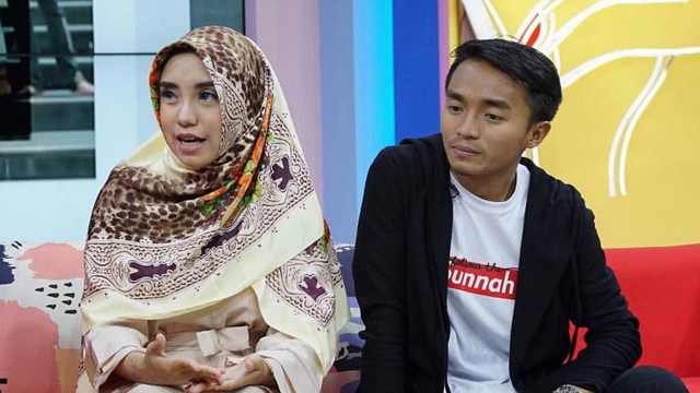 Taqy Malik dan Salmafina hadiri talkshow (Foto: Instagram @taqy_malik)