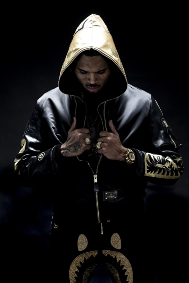 Chris Brown x BAPE (Foto: Dok. BAPE)