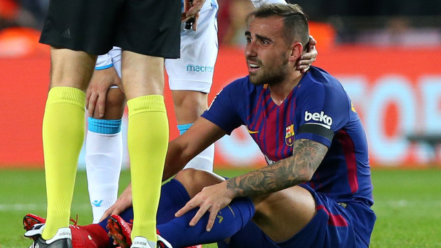 Striker Barcelona, Paco Alcacer. (Foto: REUTERS/Albert Gea)