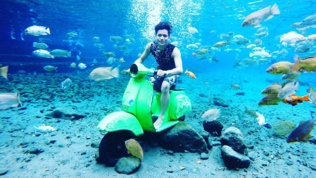 Umbul Ponggok, Klaten, Jawa Tengah (Foto: Instagram/@taqien74)