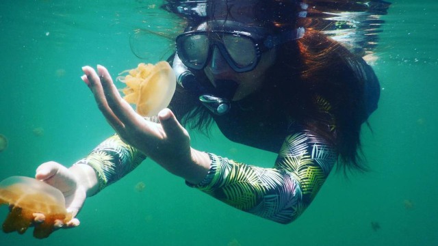 Danau Kakaban, Kalimantan Timur (Foto: Instagram/@yulianairawidya)