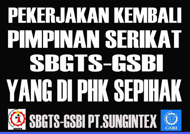 PT.Sungintex (Sioen Indonesia) Berpesta Ria Diatas Penderitaan Para Buruh. (1)