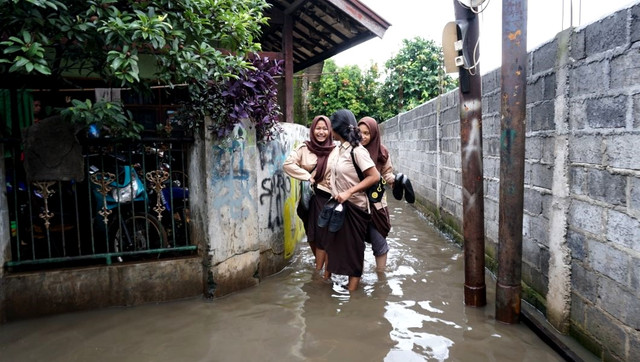 Ilustrasi banjir. Foto: Nugroho Sejati/kumparan