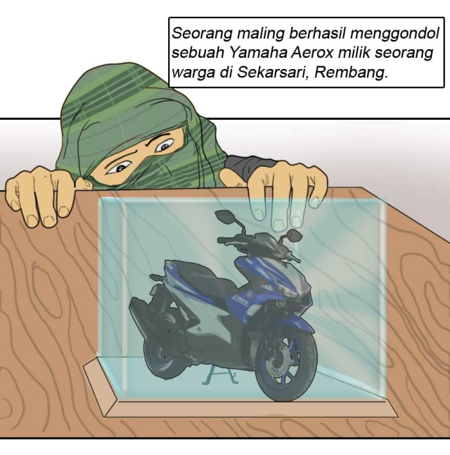 Komik: Langkah Mencegah Maling