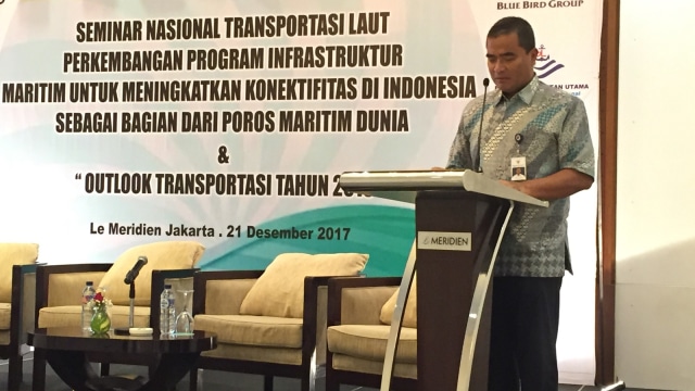 Dirjen Perhubungan Laut Agus Purnomo (Foto: Selfy Sandra Momongan/kumparan)
