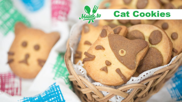 Kue Kering Kucing ala Cat Cookies