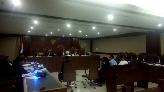 Sidang terdakwa Ali Sadli, Salli Okilia. (Foto: Adhim Mugni/kumparan)