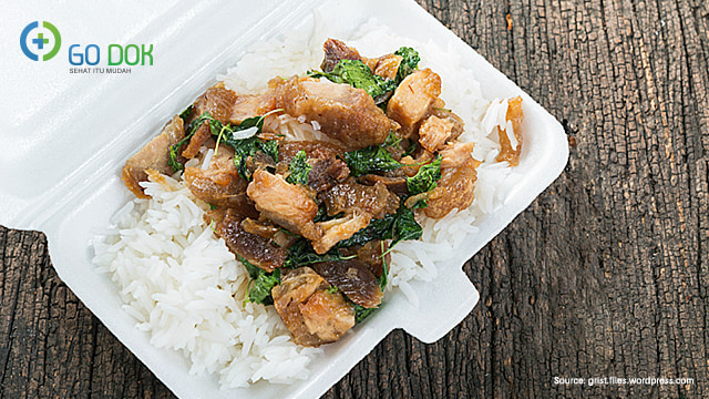 Styrofoam Wadah Pembungkus Makanan yang Berbahaya