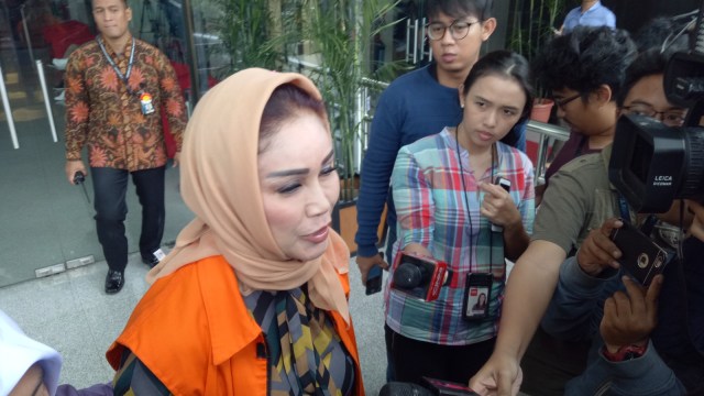 Wali Kota Tegal nonaktif, Siti Masitha Soeparno (Foto: Aprilandika Pratama/kumparan)