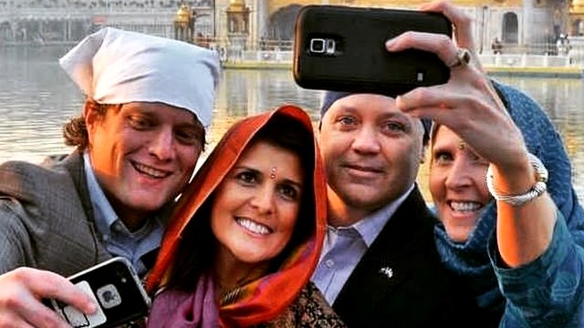 Nikki Haley Sikh. (Foto: Instagram/@nikkihaley)