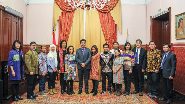 Pertemuan dengan Kuasa Usaha Ad Interim (Foto: Dok. KBRI Moskow)
