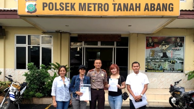 Mediasi kasus anjing Valent. (Foto: Dok. Polsek Tanah Abang)