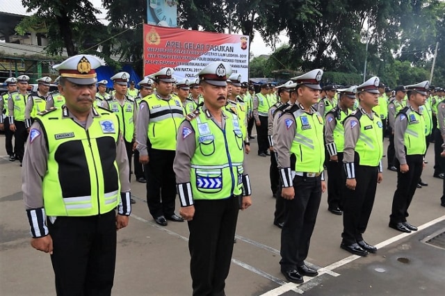 599 Personil Polres Karawang Siap Amankan Nataru