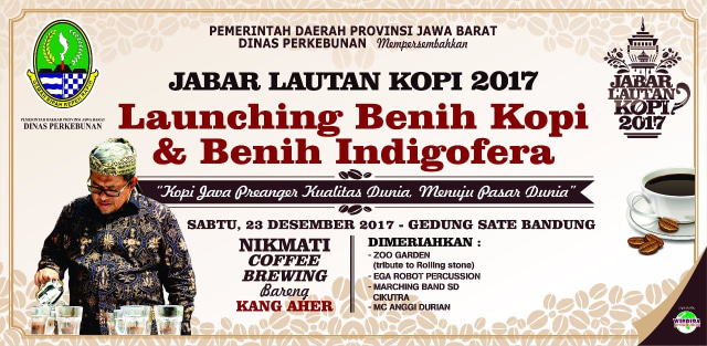 com-Jabar Lautan Kopi 2017 (Foto: Pemprov Jabar)