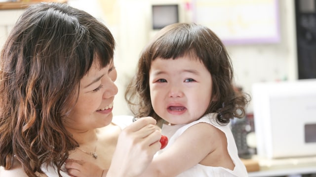 Bereaksi saat anak merengek. (Foto: Thinkstock)