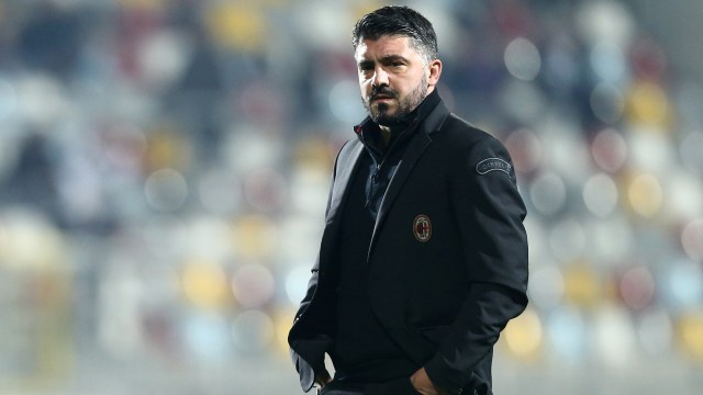 Gennaro Gattuso yang kini menukangi Milan. (Foto:  REUTERS/Antonio Bronic)