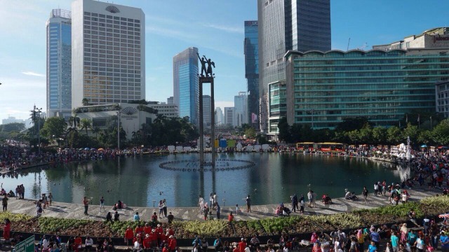 CFD pada saat libur Natal (Foto: Fanny Kusumawardhani/kumparan)