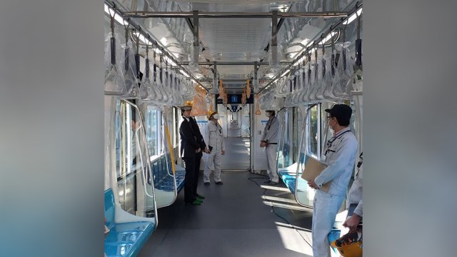 Uji coba MRT Jakarta di Jepang (Foto: Dok. Dirut MRT Jakarta)